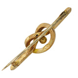 Rose Gold Knot Stock Pin