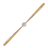 Rose Gold Diamond Stock Pin