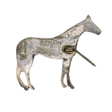 Silver Kennart Horse Brooch