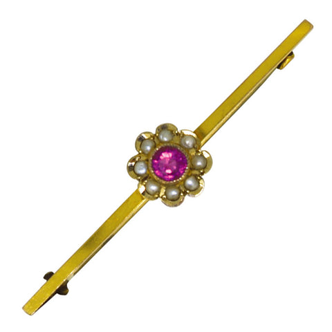 Pearl Stock Pin