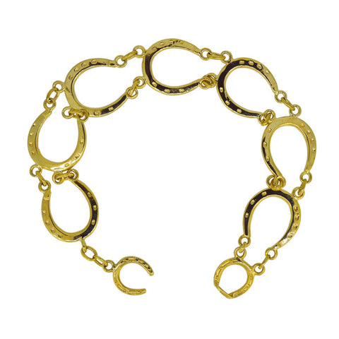 Horse Shoe Link Bracelet