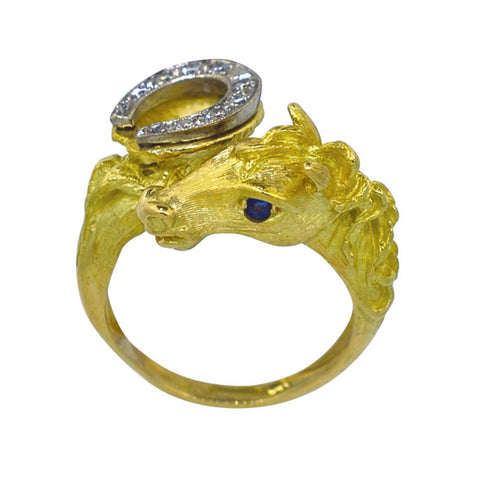 Horse Head Ring