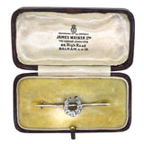 antique diamond stock pin