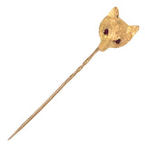 Fox Head Stick Pin