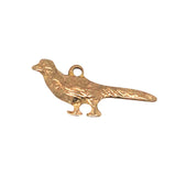 Gold Pheasant Charm