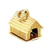 Dog in Kennel Charm