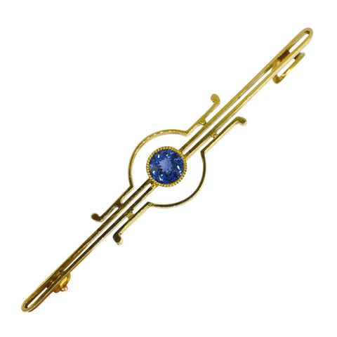 Sapphire Stock Pin