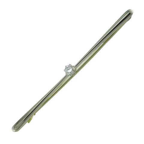 Single Diamond Stock Pin