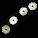 Vintage Pearl and Sapphire Cuff-Links
