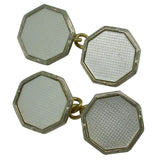 Octagonal Cuff-Links