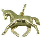 Gold Horse Charm