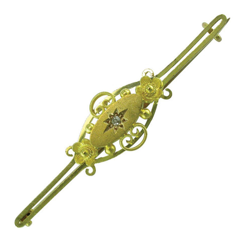 Gold Stock Pin