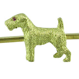 Airdale Dog Stock Pin Brooch