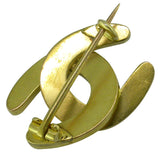 Pearl Horse Shoes Stock Pin